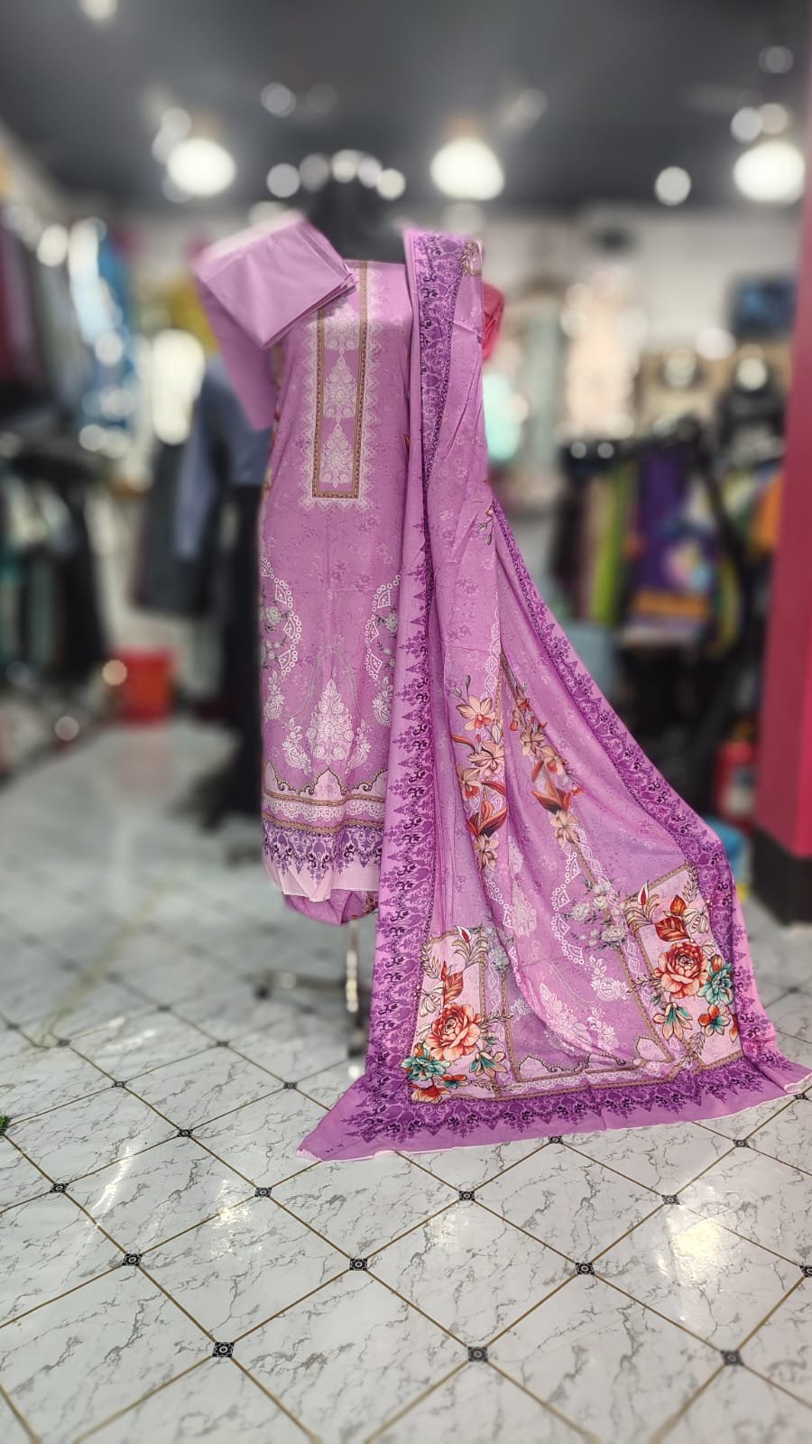 আনস্টিজ জমজম থ্রি পিস