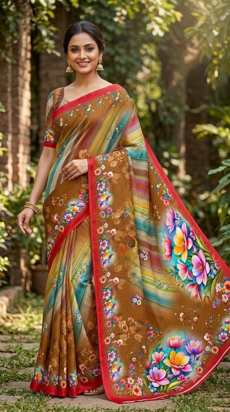 নারীদের সিল্ক শাড়ি