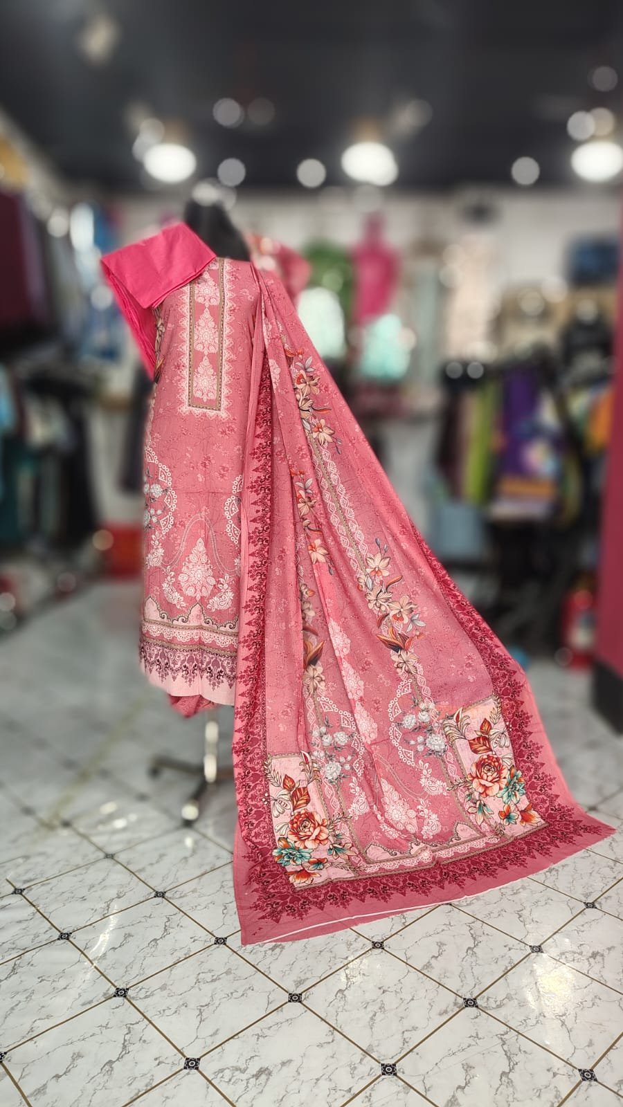 আনস্টিজ জমজম থ্রি পিস
