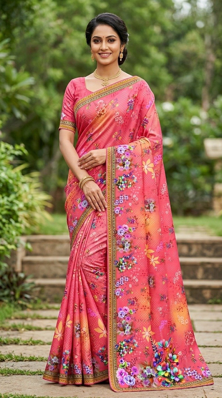 নারীদের সিল্ক শাড়ি